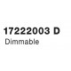 Not Dimmable Chrome Aluminium & Acrylic LED 74 Watt 230 Volt 4025Lm 3000K IP20 D: 60 H: 120 cm Adjustable Height & Rotating 