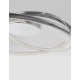 Chrome Aluminium & Acrylic LED 27 Watt 230 Volt 1890Lm 3000K IP20 D: 49.5 H: 11.5 cm 