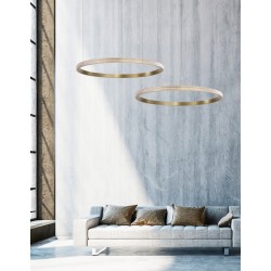 Antique Brass Aluminium & Acrylic LED 30 Watt 230 Volt 1650Lm 3000K IP20 D: 85 H: 180 cm Adjustable height 