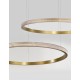 Antique Brass Aluminium & Acrylic LED 30 Watt 230 Volt 1650Lm 3000K IP20 D: 85 H: 180 cm Adjustable height 