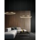 Antique Brass Aluminium & Acrylic LED 35 Watt 230 Volt 1900Lm 3000K IP20 D: 108 H: 180 cm Adjustable Height 