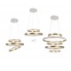 Antique Brass Aluminium & Acrylic LED 30 Watt 230 Volt 1650Lm 3000K IP20 D: 85 H: 180 cm Adjustable Height 