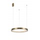 Antique Brass Aluminium & Acrylic LED 23 Watt 230 Volt 1265Lm 3000K IP20 D: 65 H: 180 cm Adjustable Height 
