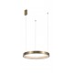 Antique Brass Aluminium & Acrylic LED 18 Watt 230 Volt 1020Lm 3000K IP20 D: 45 H: 180 cm Adjustable Height 