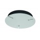 Plate 1-5 rings Chrome Aluminium LED 100 Watt Driver Incl. Input 100-240V 2.1A 50/60Hz Output 12V 8.5A D: 30 H: 5.5 cm 