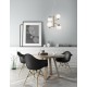 Opal Glass Antique Brass Metal LED G9 4x5 Watt 230 Volt IP20 Bulb Excluded D: 35 H: 150 cm Adjustable height 