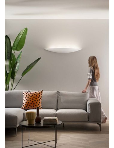 Applique LUNAROSSA Blanc E14 x 4