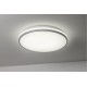 Plafonnier LED Hublot Gris 4000°K 24W 1680lm Ø350mm