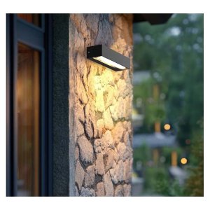 Applique Murale 12W 3000°K IP54 Noir