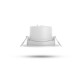 Downlight LED CCT BBC 8W 2700/3000/4000°K Gradable blanc + Détecteur