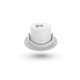 Downlight LED CCT BBC 8W 2700/3000/4000°K Gradable blanc + Détecteur
