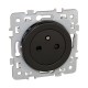 SQUARE PC 2P+T Affleurante ANTHRA