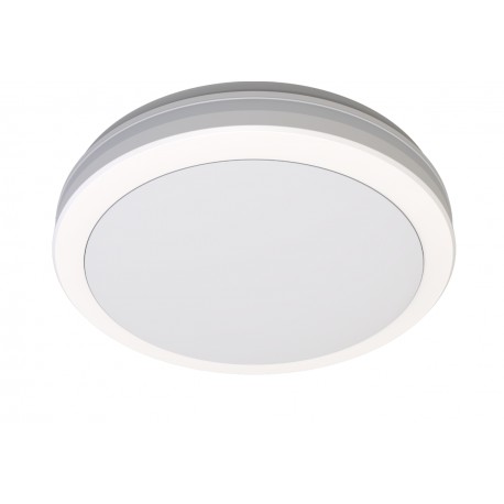 Plafonnier LED rond Noir Ø202 30W 230V CCT + détecteur