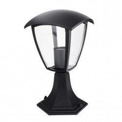 Potelet E27x1 Noir Mat Alu Max.60W