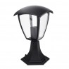 Potelet E27x1 Noir Mat Alu Max.60W