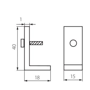 Accessoire plafonnier pour PK22673 / PK19736 (x4) 2