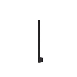 Applique Murale LED Noir 10W 4000°K 460LM 800mm IP54