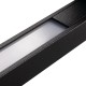 Applique Murale LED Noir 10W 3000°K 450LM 800mm IP54