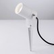 Projecteur Piquet Blanc GU10 x 1 Aluminium Diam: 60mm x 100mm IP65