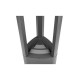 Potelet Gris Anthracite GX53 x 1 IP44 60cm