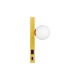 Applique Liseuse G9 x 1 Or USB A+C + Bouton On/Off
