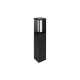 Potelet Carré Noir LED 9W 4000°K 643lm IP44 60cm