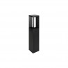 Potelet Carré Noir LED 9W 4000°K 643lm IP44 60cm