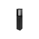 Potelet Carré Noir LED 9W 4000°K 643lm IP44 60cm