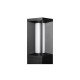 Potelet Carré Noir LED 9W 4000°K 643lm IP44 60cm