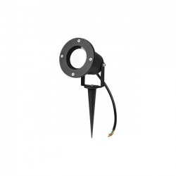 Projecteur piquet massif GU10 Noir IP65