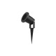 Projecteur piquet massif GU10 Noir IP65