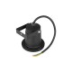 Projecteur piquet massif GU10 Noir IP65