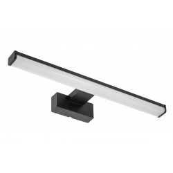 Applique LED Miroir Noir 12W 990Lm 600mm 4000°K IP44