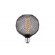 Ampoule LED Bulb G125 E27 Grille Noir/Golden - Filament 3.5W 1800°K 120lm