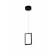 Suspension Noir Carré 3000°K 4W