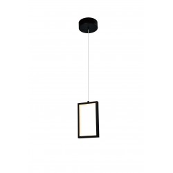 Suspension Noir Carré 3000°K 4W