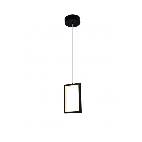 Suspension Noir Carré 3000°K 4W