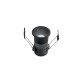 Spot LED Noir Encastré 5W CCT 480lm perçage: Ø37mm extérieur Ø40mm IP20