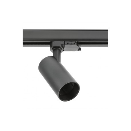 SPOT LED SUR RAIL Douille GU10 - Noir