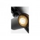 SPOT LED SUR RAIL Douille GU10 - Noir