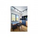 SPOT LED SUR RAIL Douille GU10 - Noir