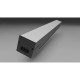 Linéaire LED INTEGREES suspendu Noir 24W 2400lm 600 mm 3CCT IP20