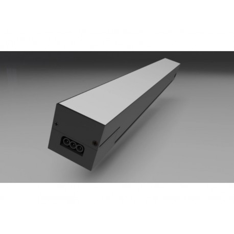 Linéaire LED INTEGREES suspendu Noir 36W 3600lm 900 mm 3CCT IP20