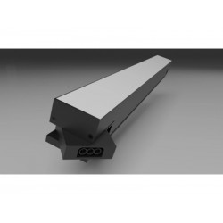 Linéaire LED INTEGREES suspendu Noir 50W 5000lm 1200 mm 3CCT IP20