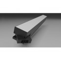 Linéaire LED INTEGREES suspendu Noir 50W 5000lm 1200 mm 3CCT IP20