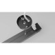 Linéaire LED INTEGREES suspendu Noir 50W 5000lm 1200 mm 3CCT IP20