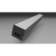 Linéaire LED INTEGREES suspendu Noir 50W 5000lm 1200 mm 3CCT IP20