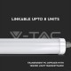 Boitiers Etanches LED INTEGREES ECO 120cm 36W 6500K IP65 - vendu par carton de 12