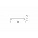 Diffuseur Clip Type C9 - Blanc - Rouleau de 20m