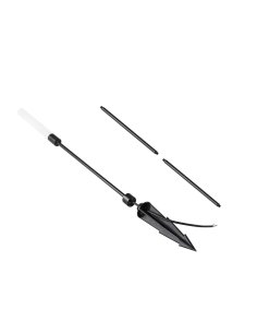 Potelet WAX Noir LED 24V 3W 3000°K 385lm IP65 120cm 2